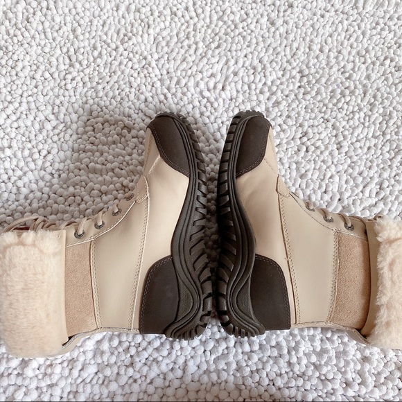 UGG® Women Adirondack Waterproof Leather Snow Boot - Picture 3 of 13